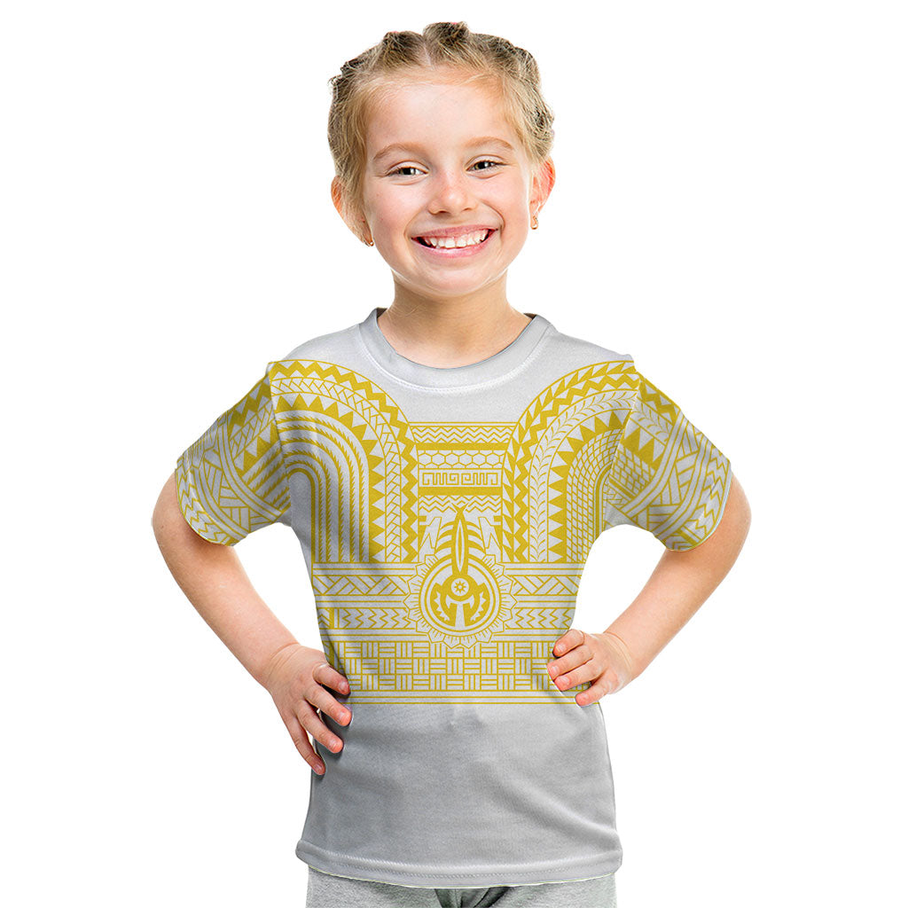 Philippines Filipinos Kid T Shirt Igorot Tribal Pattern White