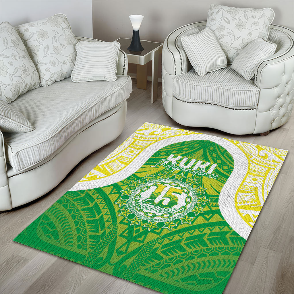 Kuki Independence 2026 Area Rug Cook Islands 15 Finest Green Version