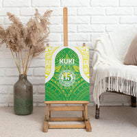 Kuki Independence 2026 Canvas Wall Art Cook Islands 15 Finest Green Version