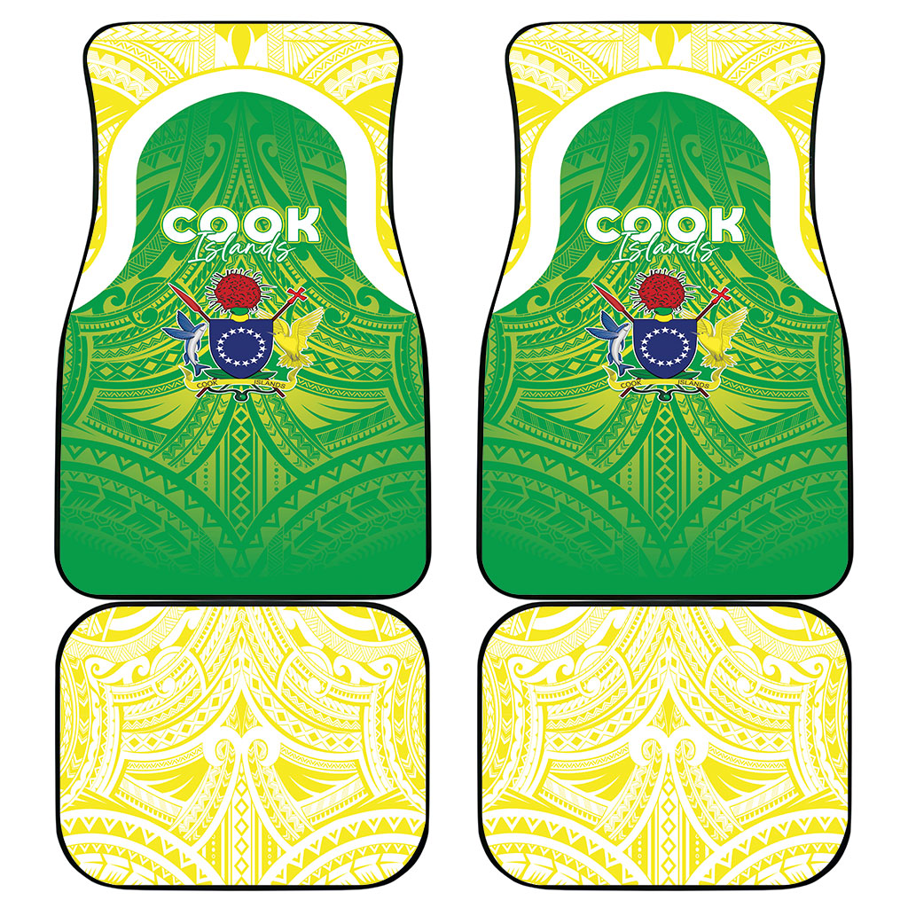 Kuki Independence 2026 Car Mats Cook Islands 15 Finest Green Version