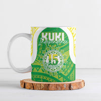 Kuki Independence 2026 Ceramic Mug Cook Islands 15 Finest Green Version
