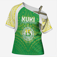 Kuki Independence 2026 Cross Shoulder Shirt Cook Islands 15 Finest Green Version