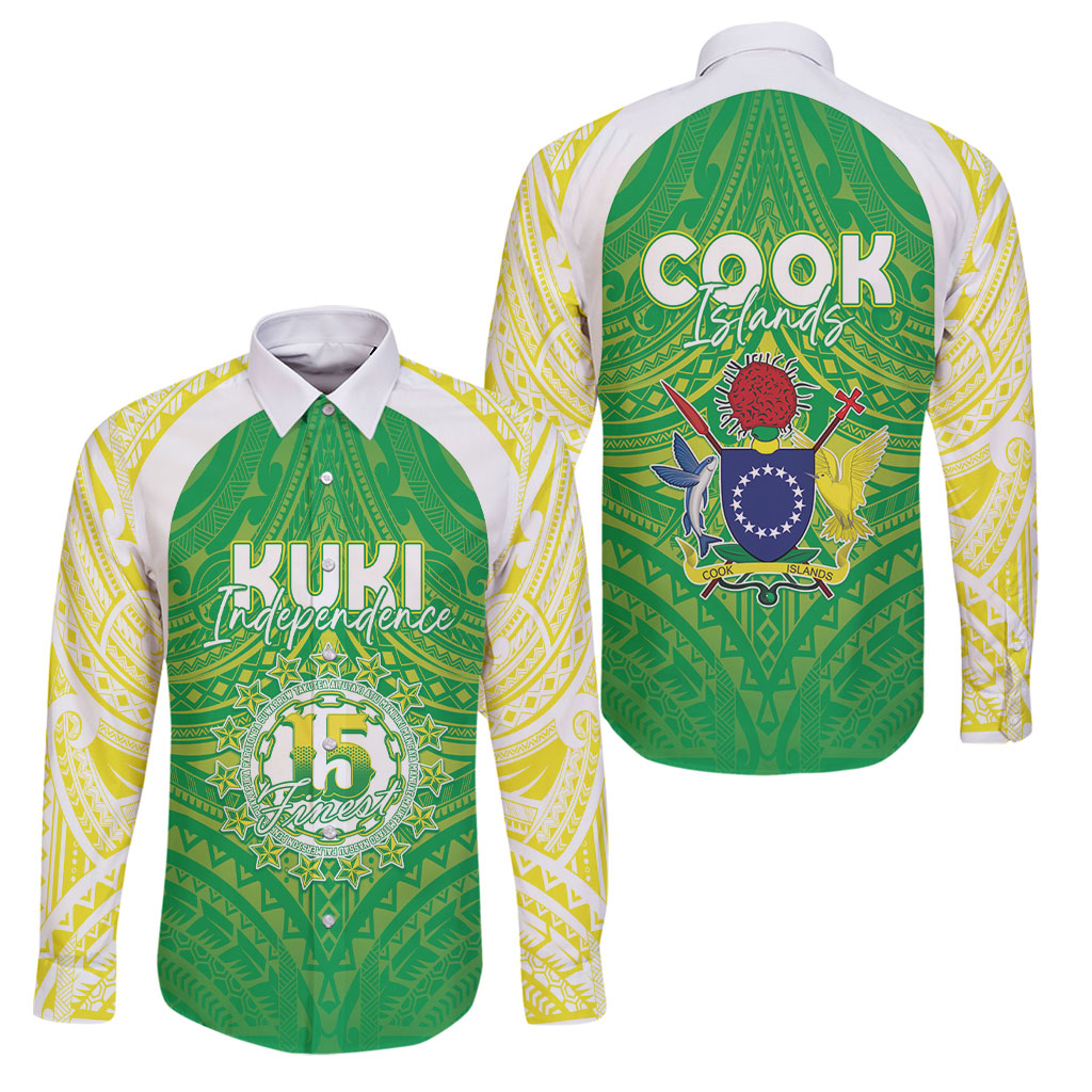 Kuki Independence 2026 Family Matching Summer Maxi Dress and Hawaiian Shirt Cook Islands 15 Finest Green Version