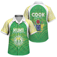 Kuki Independence 2026 Family Matching Summer Maxi Dress and Hawaiian Shirt Cook Islands 15 Finest Green Version