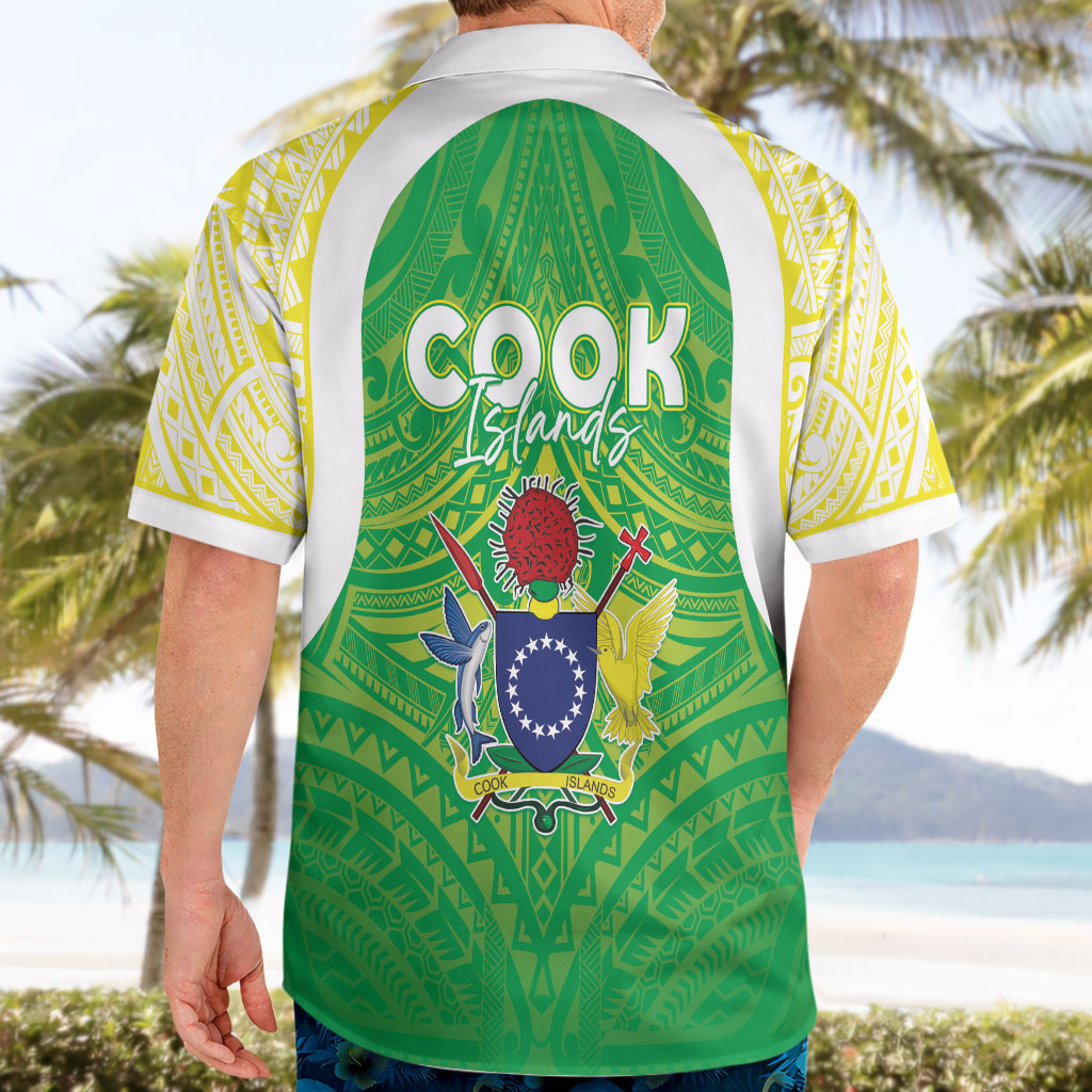 Kuki Independence 2026 Hawaiian Shirt Cook Islands 15 Finest Green Version