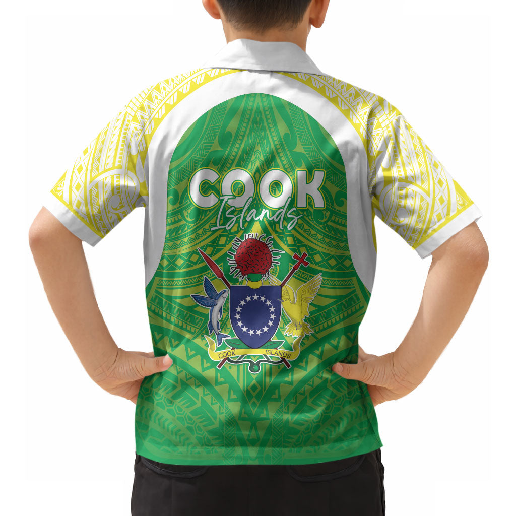 Kuki Independence 2026 Hawaiian Shirt Cook Islands 15 Finest Green Version