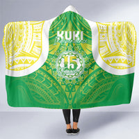 Kuki Independence 2026 Hooded Blanket Cook Islands 15 Finest Green Version