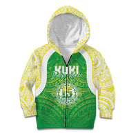 Kuki Independence 2026 Kid Hoodie Cook Islands 15 Finest Green Version