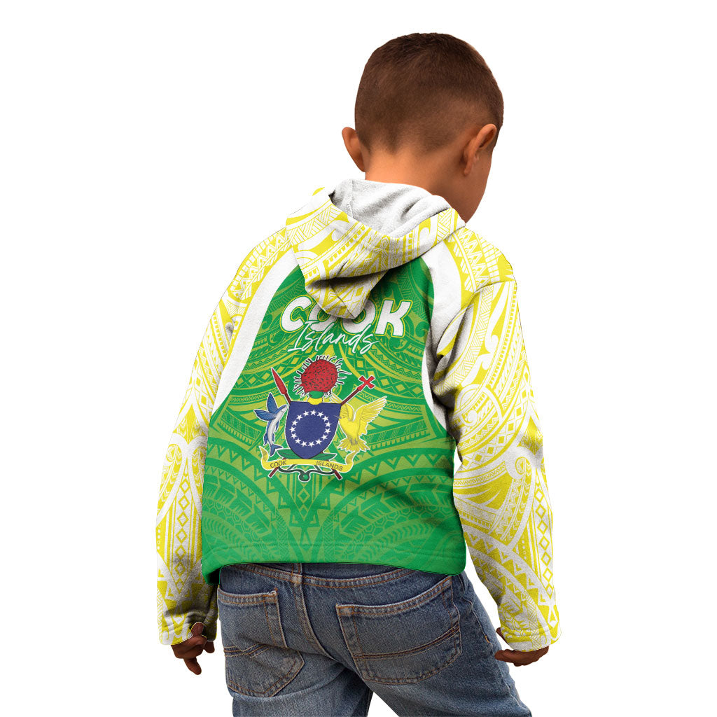 Kuki Independence 2026 Kid Hoodie Cook Islands 15 Finest Green Version