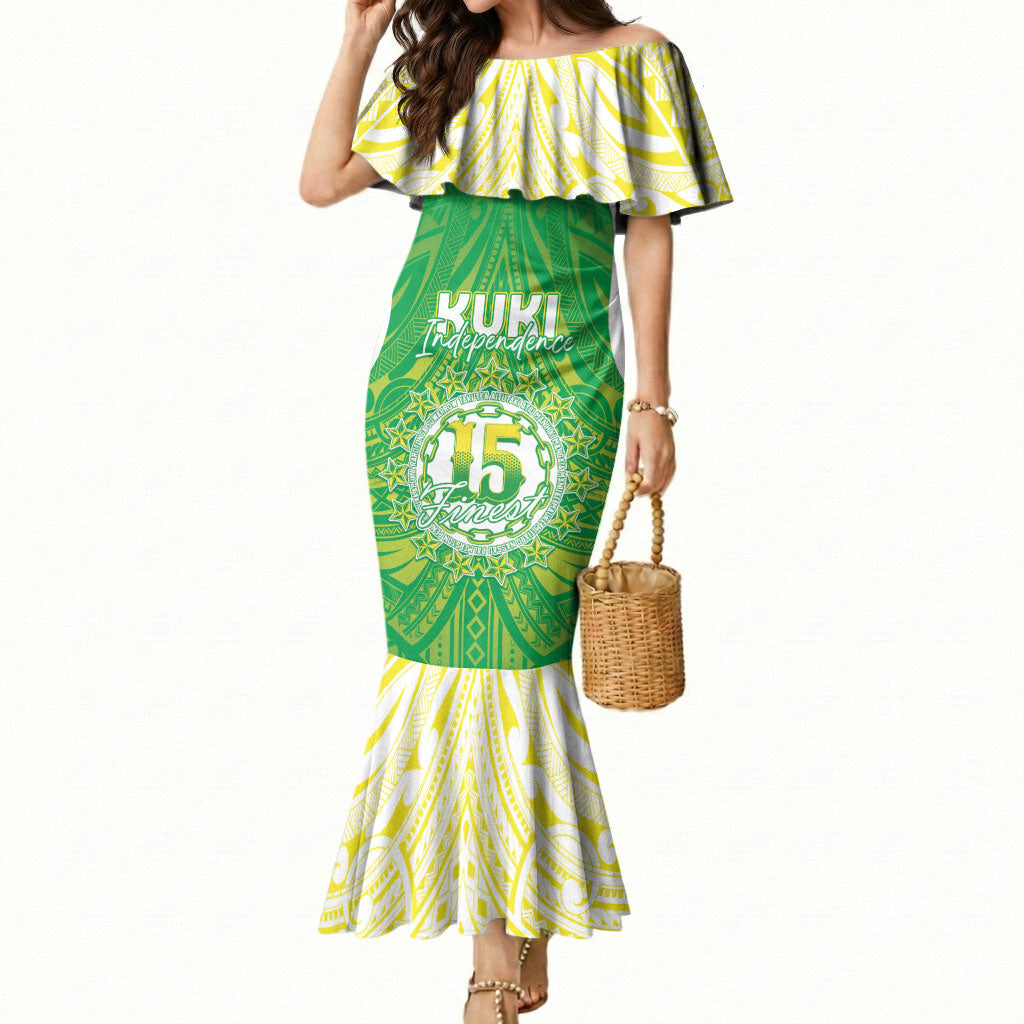 Kuki Independence 2026 Mermaid Dress Cook Islands 15 Finest Green Version