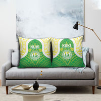 Kuki Independence 2026 Pillow Cover Cook Islands 15 Finest Green Version