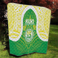 Kuki Independence 2026 Quilt Cook Islands 15 Finest Green Version