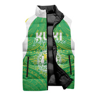 Kuki Independence 2026 Sleeveless Puffer Jacket Cook Islands 15 Finest Green Version