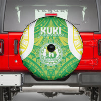 Kuki Independence 2026 Spare Tire Cover Cook Islands 15 Finest Green Version