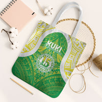 Kuki Independence 2026 Tote Bag Cook Islands 15 Finest Green Version