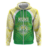 Kuki Independence 2026 Zip Hoodie Cook Islands 15 Finest Green Version
