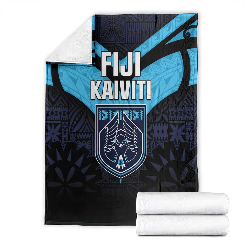 Fiji Kaiviti Rugby Blanket Fiji Tapa Pattern