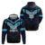 Custom Fiji Kaiviti Rugby Hoodie Fiji Tapa Pattern