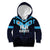 Custom Fiji Kaiviti Rugby Kid Hoodie Fiji Tapa Pattern