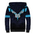 Custom Fiji Kaiviti Rugby Sherpa Hoodie Fiji Tapa Pattern