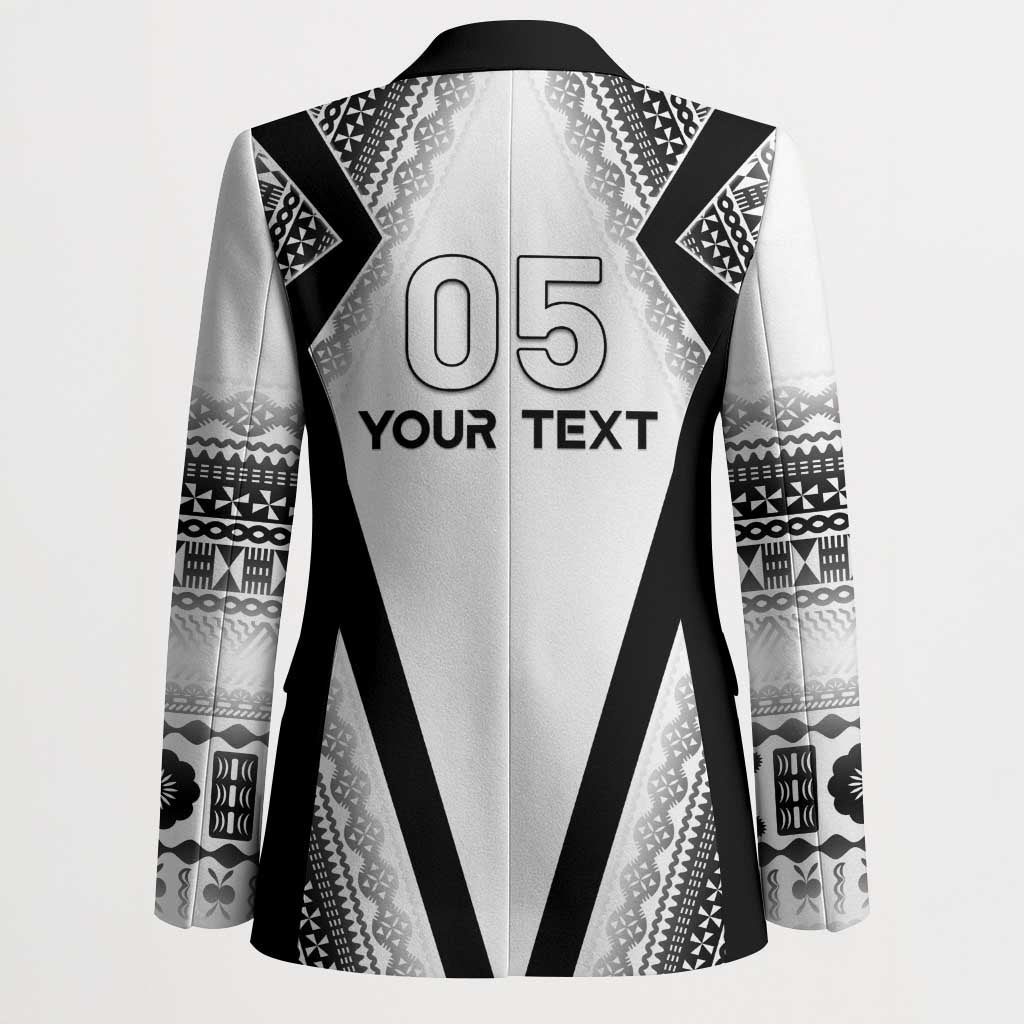 Custom Bula Fiji Football Blazer Go Champions - Polynesian Pride