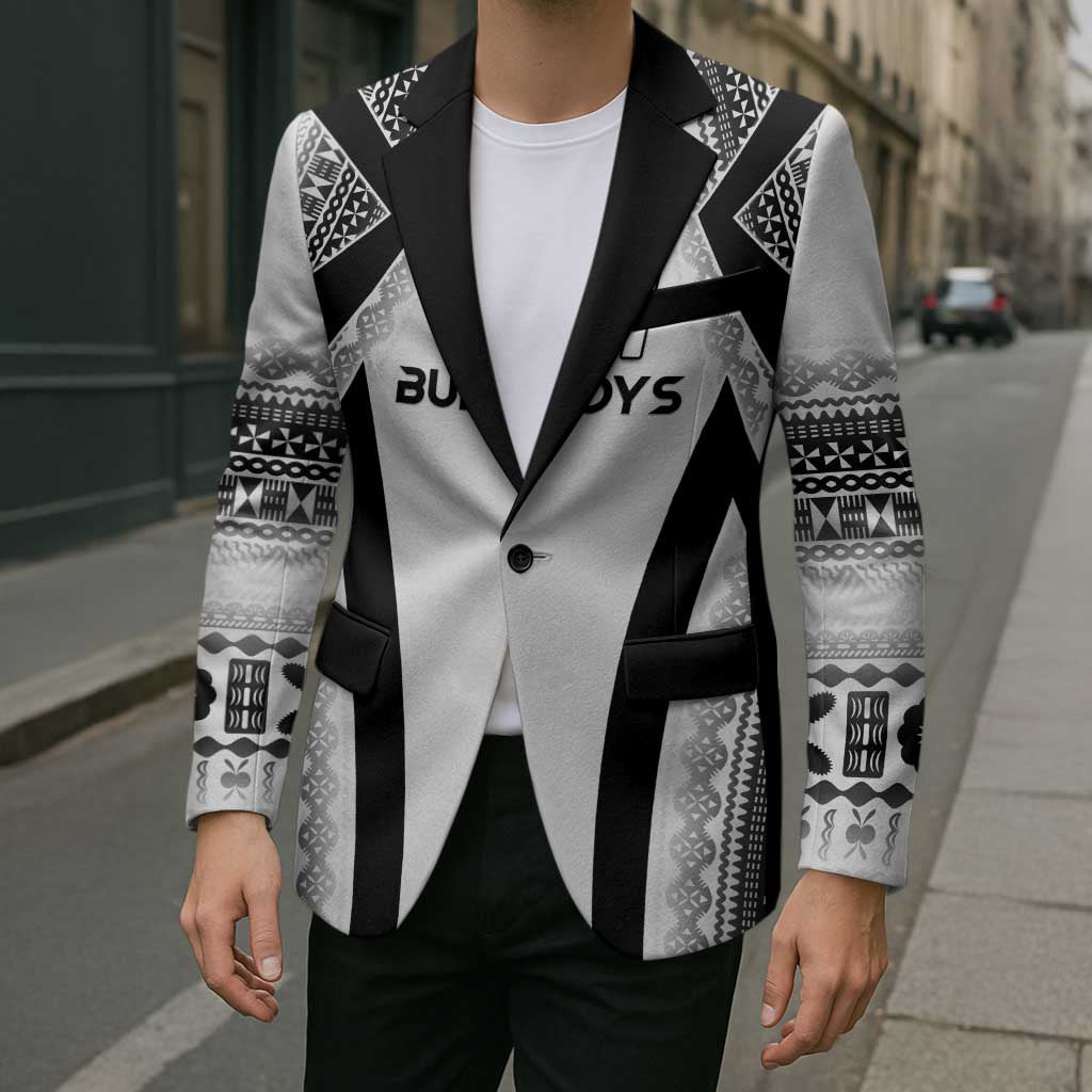 Custom Bula Fiji Football Blazer Go Champions - Polynesian Pride