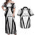 Custom Bula Fiji Football Couples Matching Off Shoulder Maxi Dress and Hawaiian Shirt Go Champions - Polynesian Pride