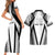 Custom Bula Fiji Football Couples Matching Short Sleeve Bodycon Dress and Hawaiian Shirt Go Champions - Polynesian Pride