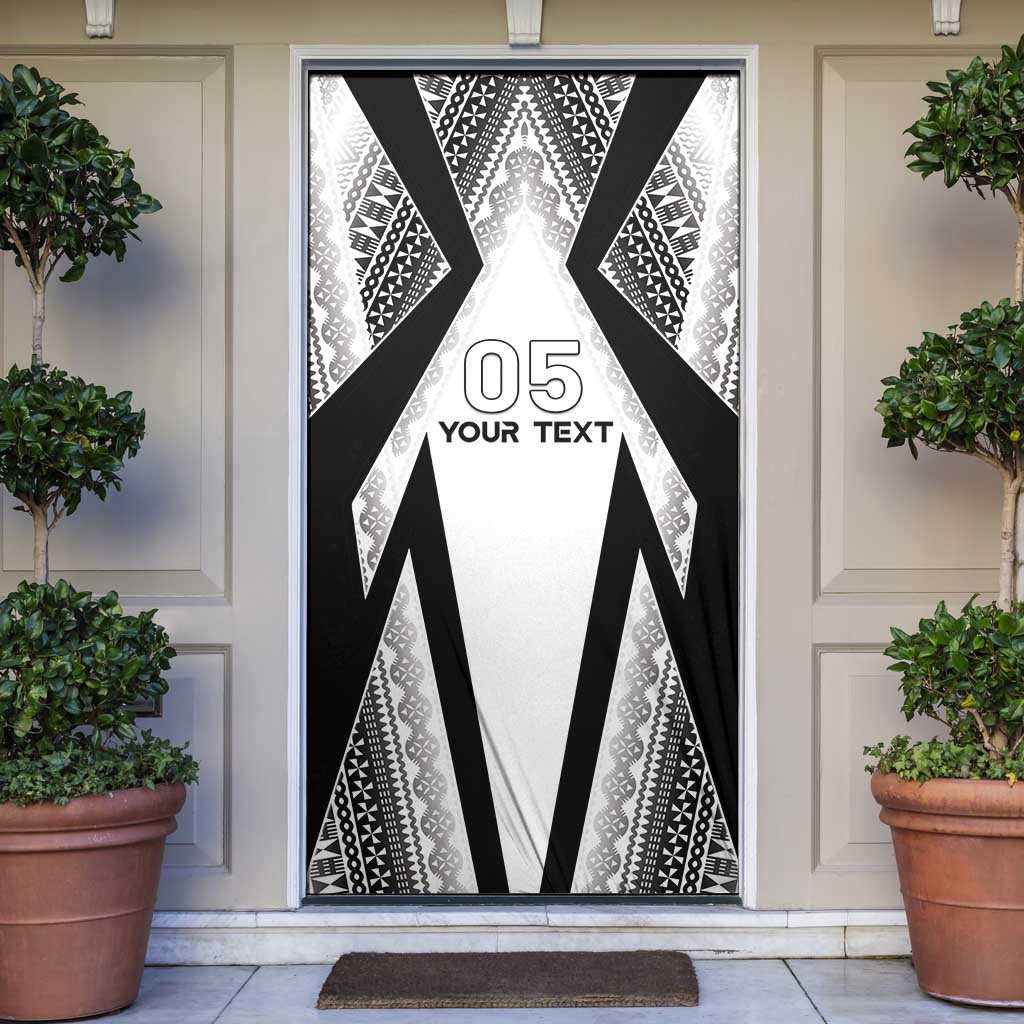Custom Bula Fiji Football Door Cover Go Champions - Polynesian Pride