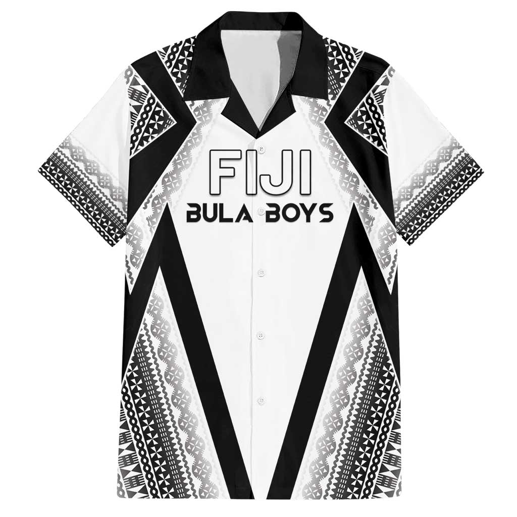 Custom Bula Fiji Football Family Matching Short Sleeve Bodycon Dress and Hawaiian Shirt Go Champions - Polynesian Pride