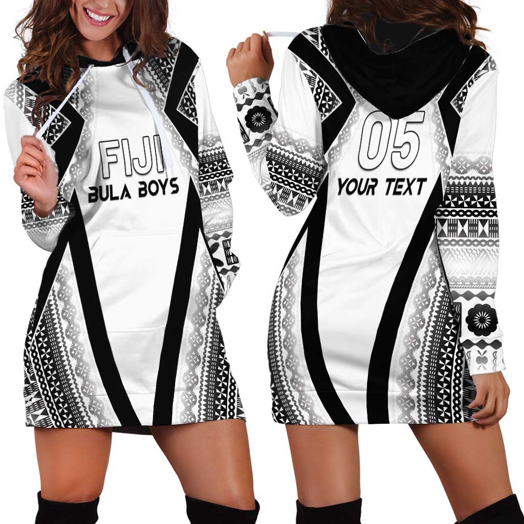 Custom Bula Fiji Football Hoodie Dress Go Champions LT05 - Polynesian Pride
