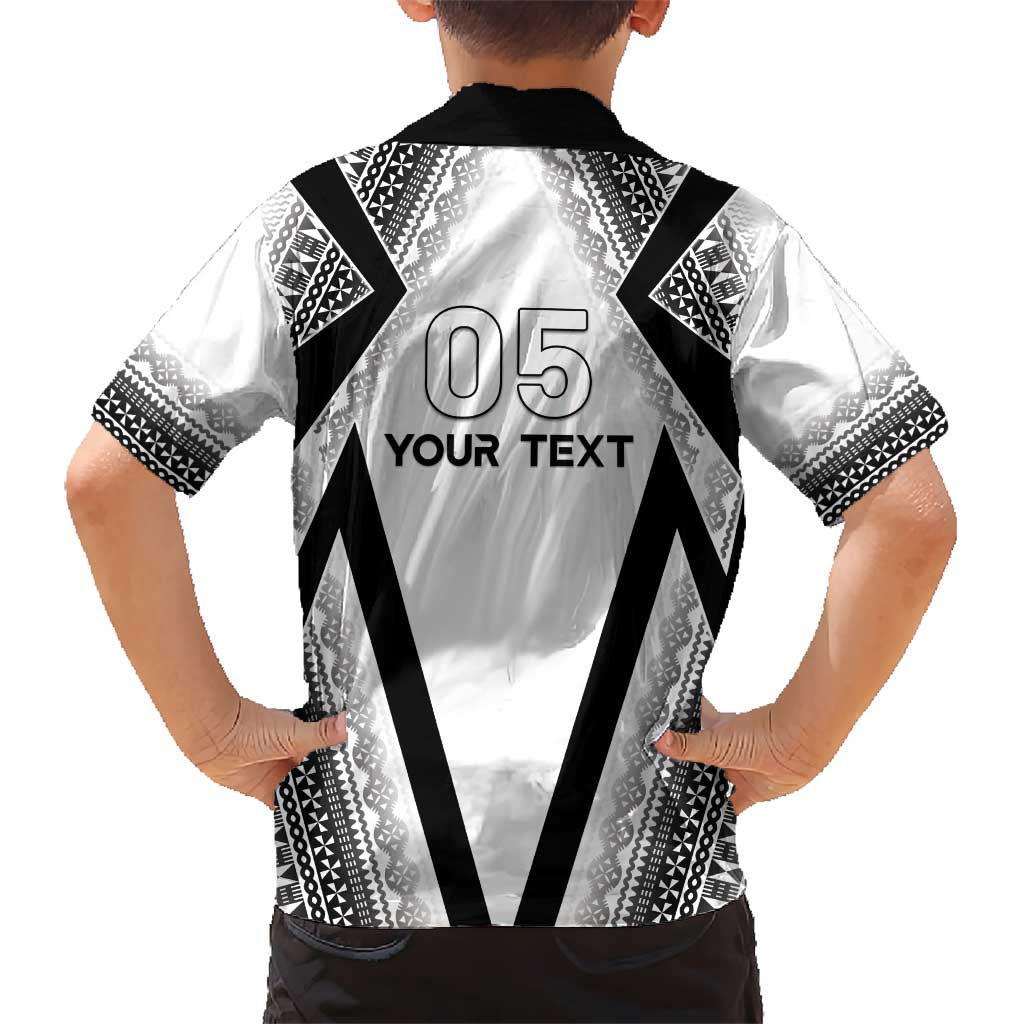 Custom Bula Fiji Football Kid Hawaiian Shirt Go Champions - Polynesian Pride