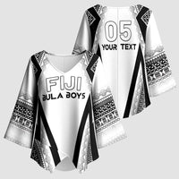 Custom Bula Fiji Football Kimono Sleeve Blouse Go Champions - Polynesian Pride