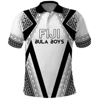 Custom Bula Fiji Football Polo Shirt Go Champions - Polynesian Pride