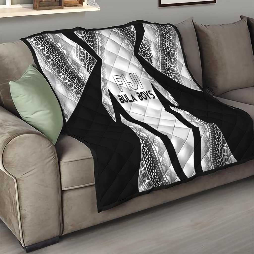 Bula Fiji Football Quilt Go Champions - Polynesian Pride