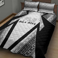 Bula Fiji Football Quilt Bed Set Go Champions - Polynesian Pride