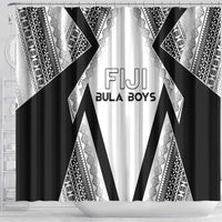Bula Fiji Football Shower Curtain Go Champions - Polynesian Pride