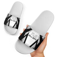 Bula Fiji Football Slide Sandals Go Champions LT05 - Polynesian Pride