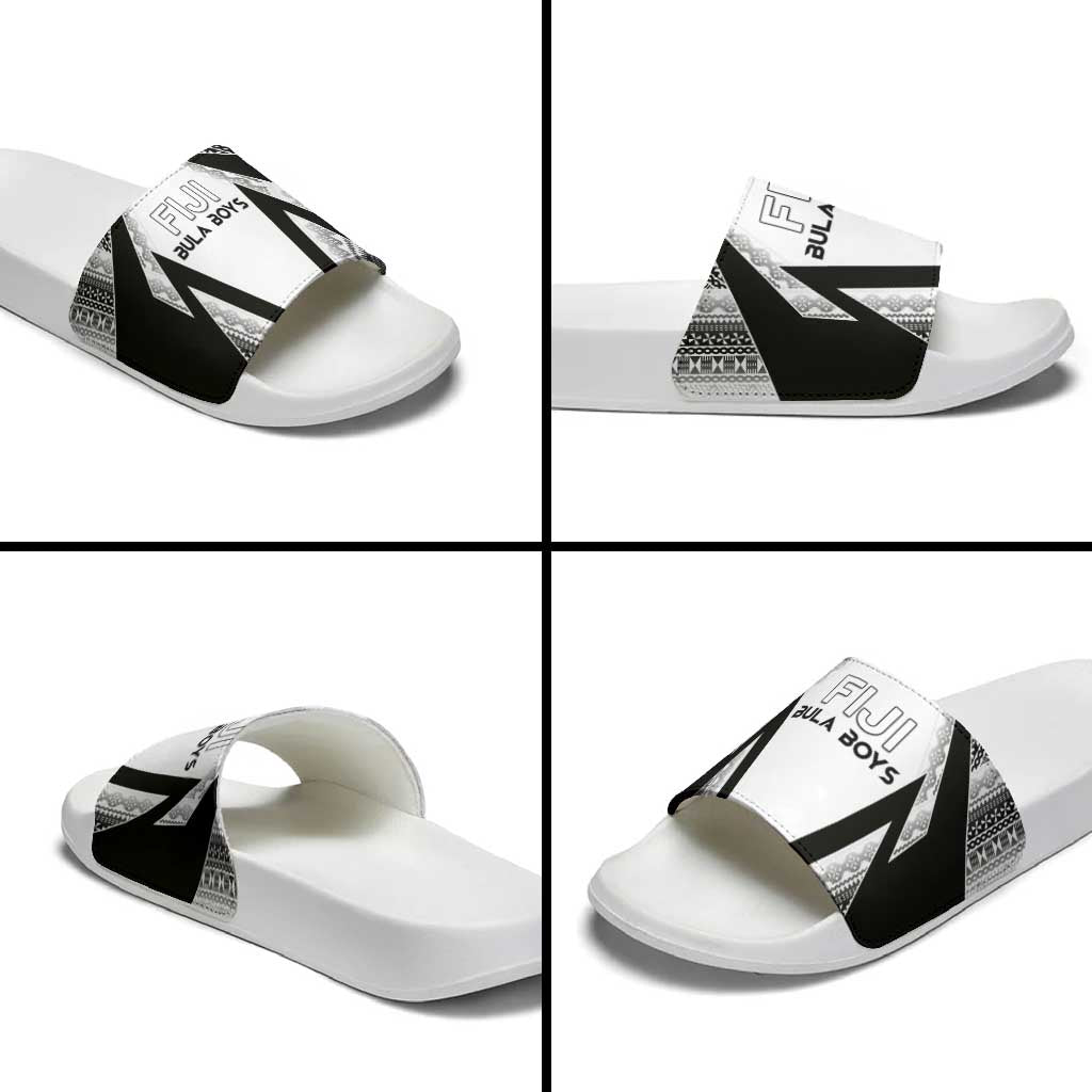 Bula Fiji Football Slide Sandals Go Champions LT05 - Polynesian Pride