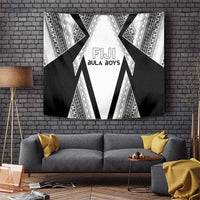 Bula Fiji Football Tapestry Go Champions LT05 White - Polynesian Pride