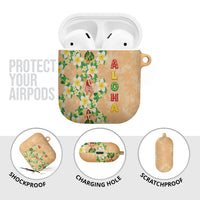 Aloha Hawaii Chilly Christmas AirPods Case Tropical Vibes