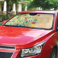 Aloha Hawaii Chilly Christmas Auto Sun Shade Tropical Vibes