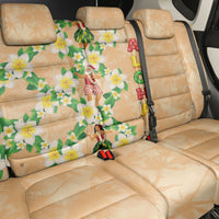 Aloha Hawaii Chilly Christmas Back Car Seat Cover Tropical Vibes