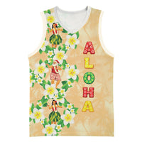 Aloha Hawaii Chilly Christmas Basketball Jersey Tropical Vibes