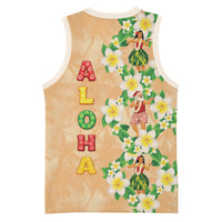 Aloha Hawaii Chilly Christmas Basketball Jersey Tropical Vibes