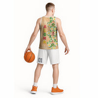 Aloha Hawaii Chilly Christmas Basketball Jersey Tropical Vibes