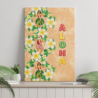 Aloha Hawaii Chilly Christmas Canvas Wall Art Tropical Vibes