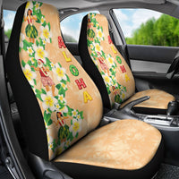 Aloha Hawaii Chilly Christmas Car Seat Cover Tropical Vibes