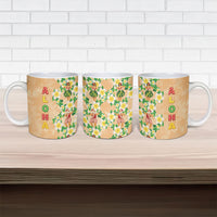 Aloha Hawaii Chilly Christmas Ceramic Mug Tropical Vibes
