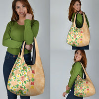 Aloha Hawaii Chilly Christmas Grocery Bag Tropical Vibes